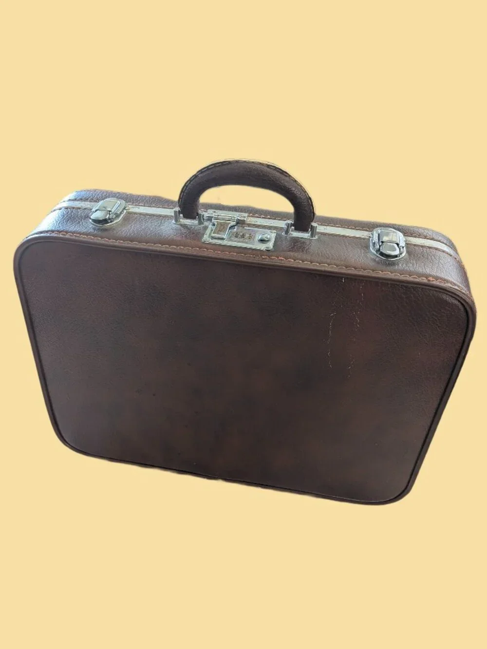 Vintage Ventura Briefcase with Sesamee Combo Lock